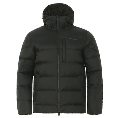 岩云男女款防泼水保暖短款羽绒服