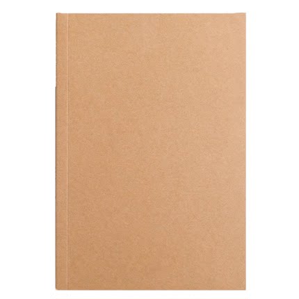 A4牛皮笔记本本子加厚笔记本初中生高中生专用a5简约复古活页笔记本高颜值学生白纸草稿本记事本日记本草稿本