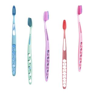 挪威Jordan牙刷超轻款环保牙刷软硬毛适中旅行便携男女家用单支装