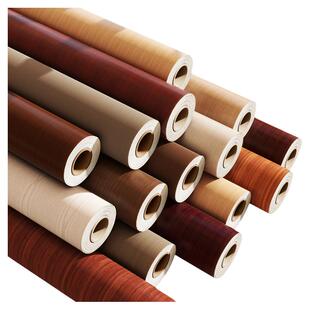 韩国进口现货木纹贴纸热卖导气槽LC韩华BODAQ贴膜墙改色波音软片