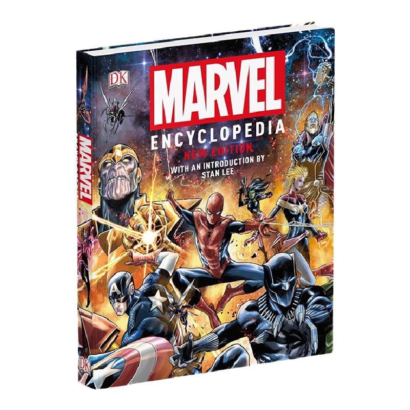 Marvel Encyclopedia 漫威大百科全书 斯坦·李作品 漫威漫画人物百科 DK新升级版 漫威大百科全彩画册