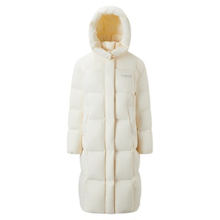 千仞岗2025冬季新款羽绒服长款95绒保暖情侣款休闲厚外套男女同款