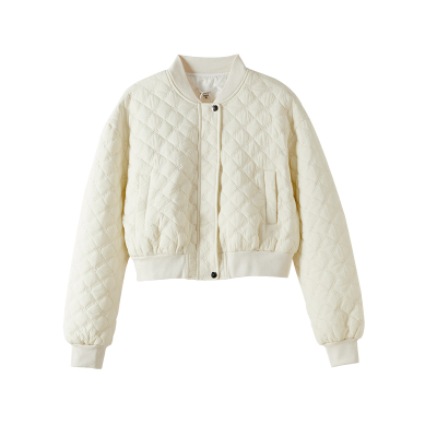 zklin小香风棒球服厚外套