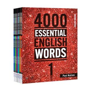 进口原版 compass 4000词 Essential English Words 1/2/3/4/5/6级 常见词英文词典 剑桥KET/PET考试 雅思托福考试核心词汇教材