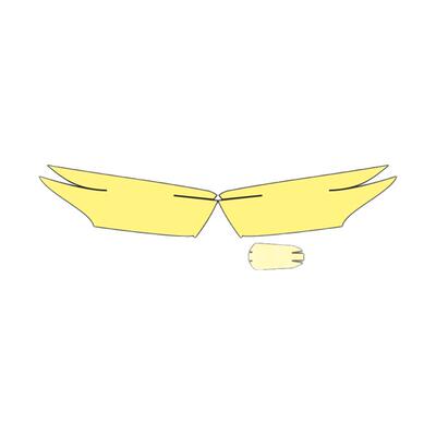 适用24款本田CBR650R大灯贴膜