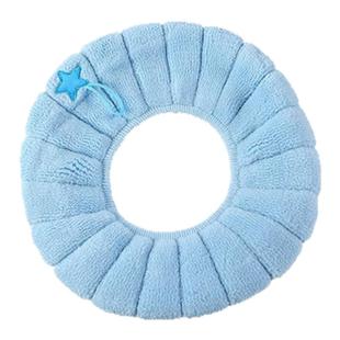 洁丽雅马桶垫家用坐便套垫圈卫生间四季通用可爱欧式防水冬季厚款