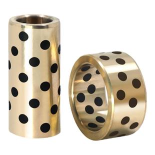 石墨黄铜套 自润滑铜套铜衬套耐磨法兰轴承JDB内径4-200加工定制