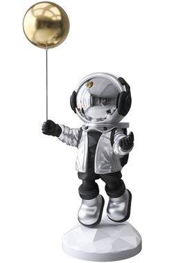电视柜桌面太空人乔迁宇航员摆件