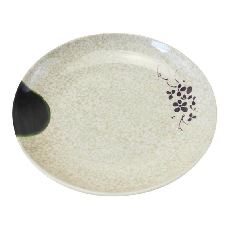 密胺彩色圆盘菜盘盖浇饭盘快餐盘