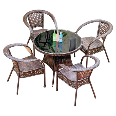 户外桌椅阳台藤椅茶桌椅组合休闲