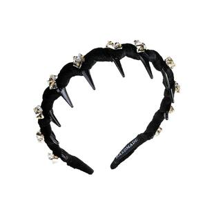 高颅顶发箍带齿防滑波浪发卡女款高级感时尚洋气2026新款头箍头饰