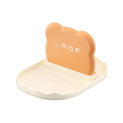 小熊锅盖架台面沥水架厨房收纳架