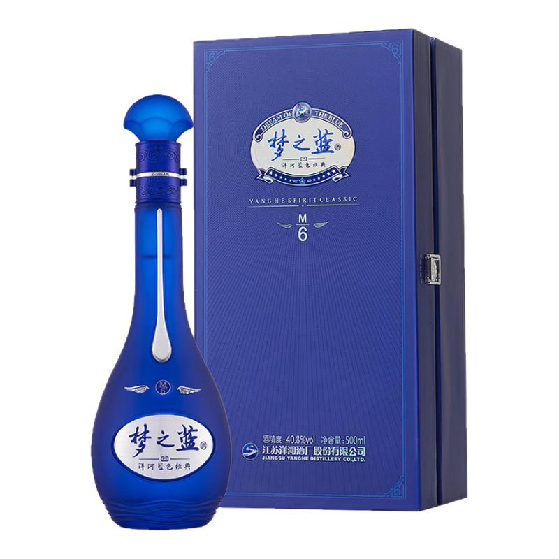 洋河梦之蓝M6浓香型40.8度500ml