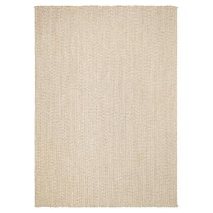 久忆手工棉麻混纺编织客厅茶几北欧简约方形书房茶室卧室棉麻地毯