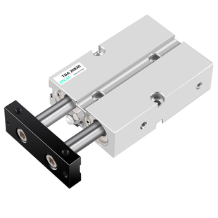 TN双轴双杆气缸小型气动气缸大推力10x16x20x25x32-30*50X75/100S