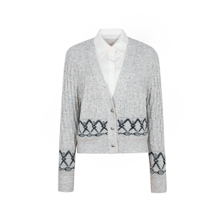 XG雪歌25冬新款针织衫XK411056B184