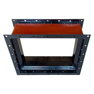 硅胶布防火风机软连接耐高温氟胶布耐腐蚀减震软接头订制直销