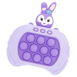 打地鼠闯关游戏机儿童按按乐速推机男孩女孩启蒙益智萌趣敲击玩具