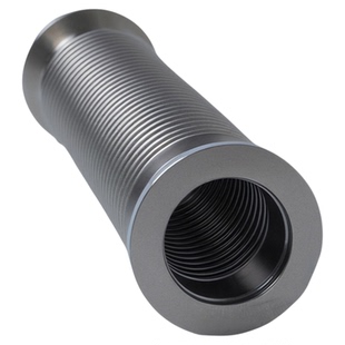 KF真空波纹管NW/KF16/25/40/50柔性高真空快装304不锈钢真空软管