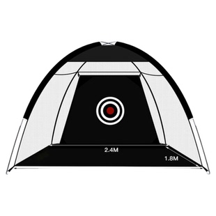 室内外高尔夫球练习网挥杆练习器材切杆打击笼 3米练习网配打击垫