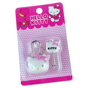 卡通挂锁书包学生日记本手帐可爱行李箱锁头小挂锁KT迷你钥匙把锁