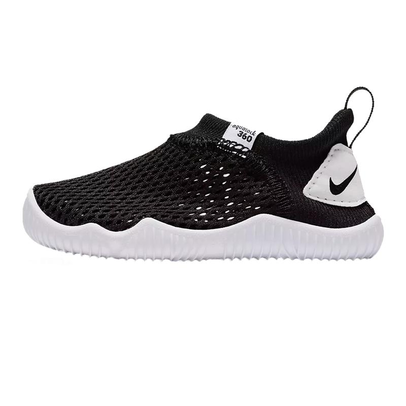 正品NIKE耐克儿童鞋夏季款男童女童一脚蹬凉鞋宝宝镂空网面涉水鞋