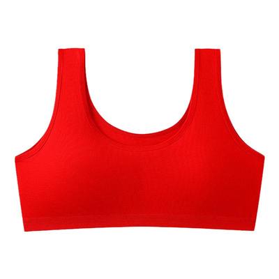 儿童内衣发育期本命年红色纯棉