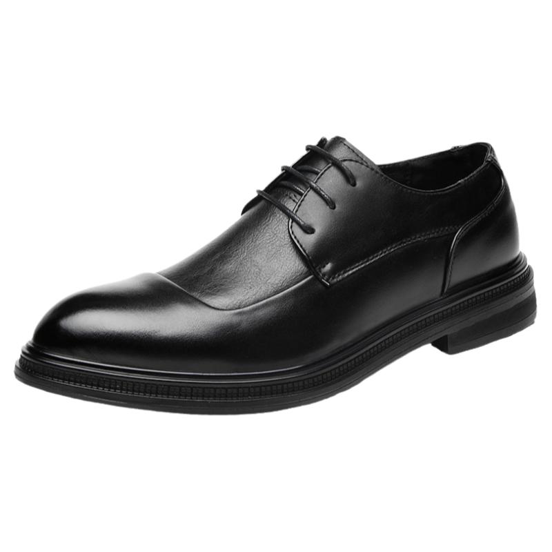 内增高休闲风商务正装新郎皮鞋