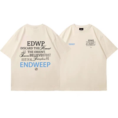 国潮美式重磅纯棉短袖t恤男2026夏季新款字母印花帅气上衣ins潮流