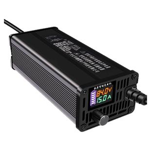 锂电池充电器12V24V48V60V72V15A通用大功率磷酸铁锂三元锂洗地机