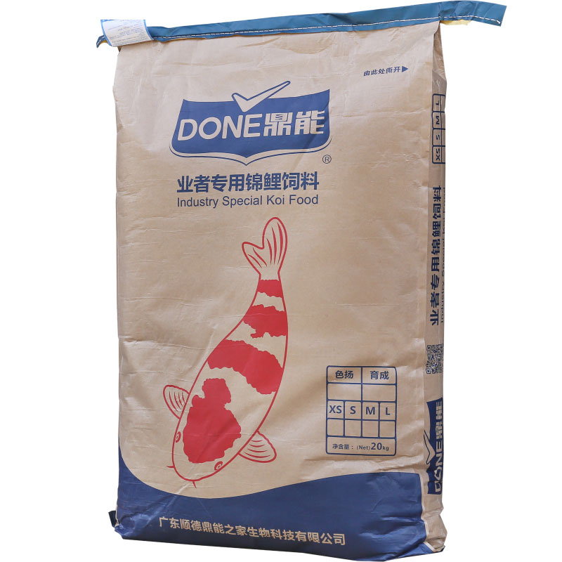 鼎能錦鯉飼料魚(yú)糧增肥增色魚(yú)食大顆粒錦鯉魚(yú)鯉魚(yú)養(yǎng)殖專用健壯育成