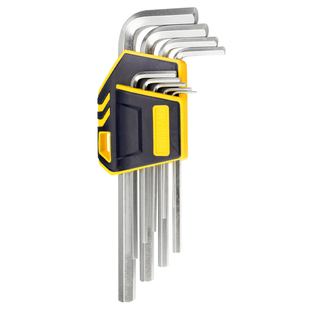 长城精工内六角扳手工具套装梅花六角螺丝刀内六方1.5-10mm九件套