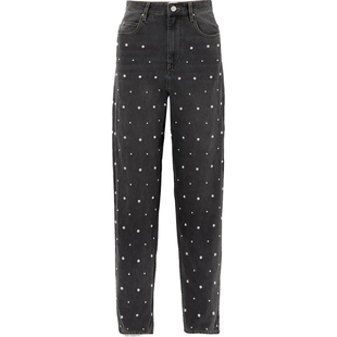 【折扣】Isabel Marant Etoile 女带缀饰男友式牛仔裤