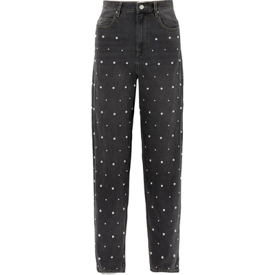 Isabel Marant Etoile 女带缀饰男友式牛仔裤