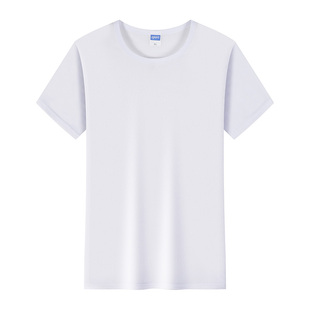 定制t恤纯棉工作衣服印字图logo圆领批发速干广告文化衫定做高端