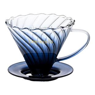 新品Brewista手冲咖啡滤杯V60过滤杯 耐热玻璃分享壶手冲套装系列