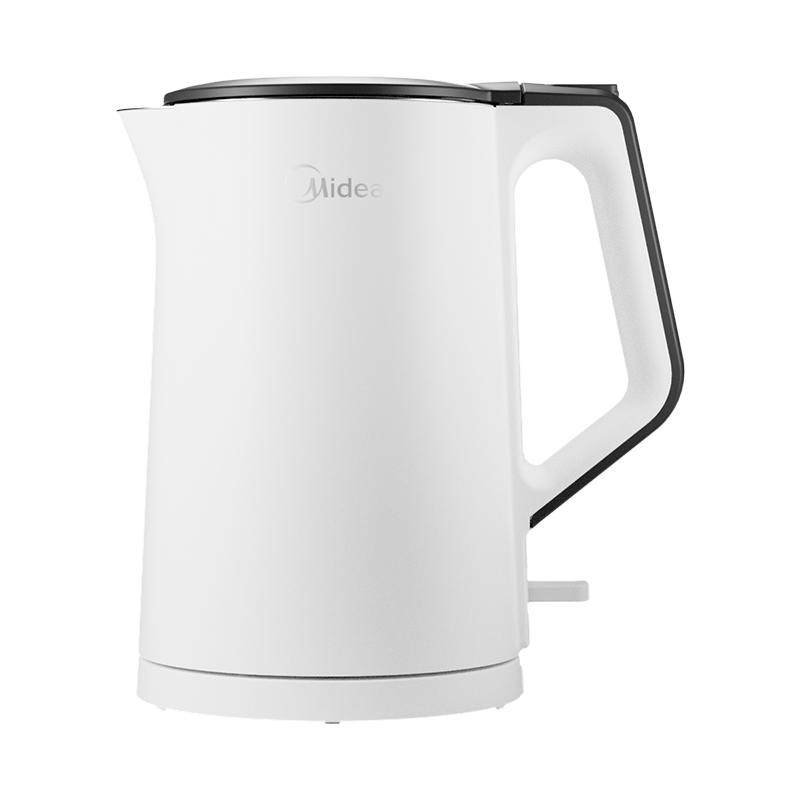 美的电热水壶家用不锈钢电热一体烧水壶自动断电1.5L大容量开水壶