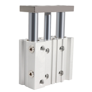 小型气动MGPM三轴带导杆气缸12/16/20*10/20/25/30/40/50/75/100/