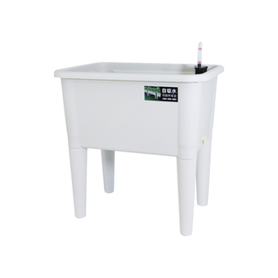 高脚种植箱阳台种菜不弯腰长方形加深蔬菜种植盆户外楼顶庭院花箱