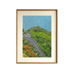 高端照片打印相框定制实木相片画框空框洗照片diy装裱木质婚纱照