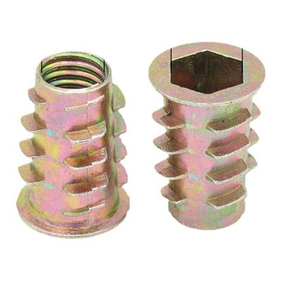 锌合金内外牙螺母沉头内六角带介