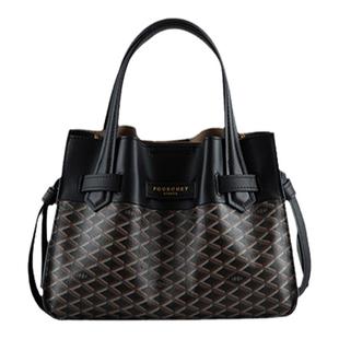 POURCHET/宝榭中号帆布蜻蜓包包女士法国新款潮高级感时尚手提包