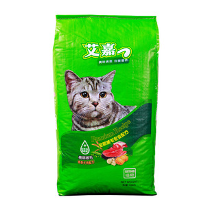 艾嘉全价全期猫粮20斤实惠大袋