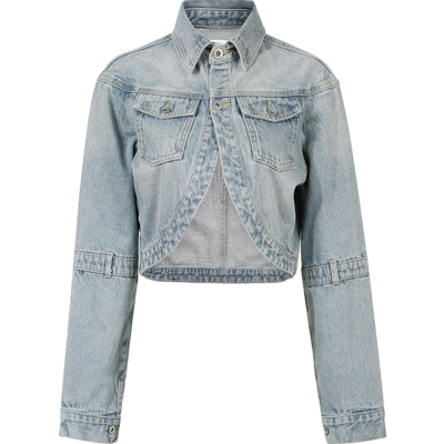 GUUKAHERO复古短牛仔夹克