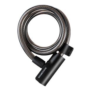 洛克兄弟钢缆锁自行车锁圈锁防盗山地公路车电动车家用骑行便携锁