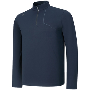 【新品】RAPIDO雳霹道2025秋冬男one mile高弹半拉链长袖上衣卫衣