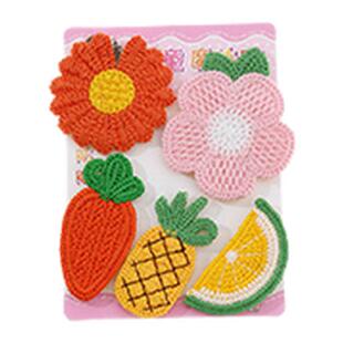 可爱儿童刘海贴女宝宝不伤发碎发整理神器婴儿超萌卡通魔术贴发饰