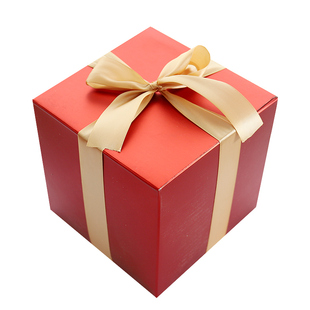 4S店新年元旦活动装饰品礼盒堆头周年庆卖场布置商场橱窗美陈空盒