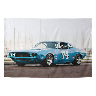 道奇挑战者复古美式肌肉车情怀跑车写真周边装饰画背景布海报挂布