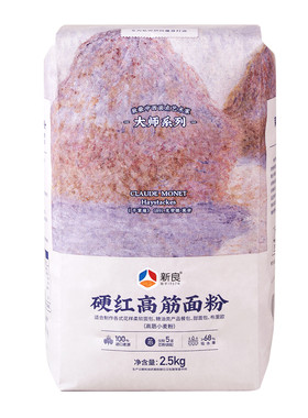 新良大师硬红高筋面粉2.5kg